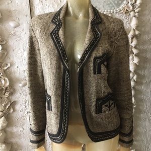 Vintage Tweed Mexicana Jacket -Rockabilly S